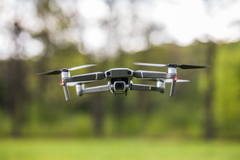 Drone in use