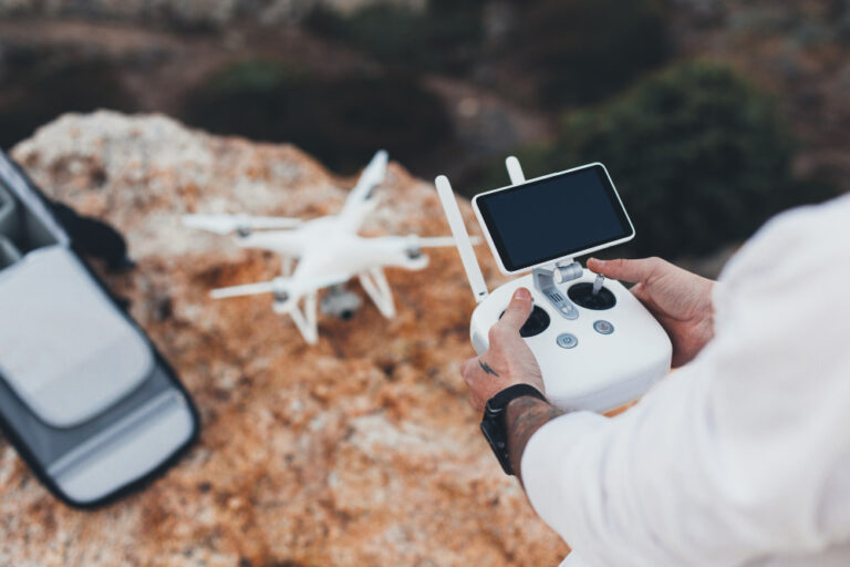 Drone 2 in use