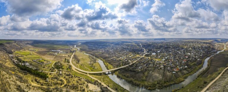 360 aerial footage